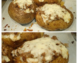 Foto del paso 3 de la receta: Papas rellenas al horno/fondue de papa
