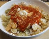 Foto del paso 3 de la receta: Pasta con salsa toscana