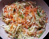 A picture of step 8 of Chapathi Egg Noodles.