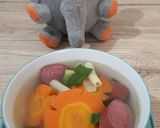 Foto langkah ke 7 dari resep 67. Sop makaroni sosis (SoMaSi).