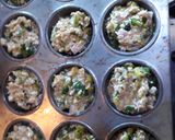 Foto del paso 2 de la receta: Muffins de zapallitos (sin harina)