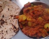 गाजर आलू (Gajar Aloo recipe in Hindi) रेसिपी चरण 3 फोटो