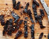 Foto del paso 1 de la receta: Nopales con chile ancho, fáciles y rápidos
