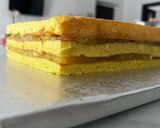 Foto del passaggio 11 della ricetta Torta di compleanno con crema al limone 🎂🍋