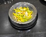 A picture of step 5 of Mango Cucumber Salad.