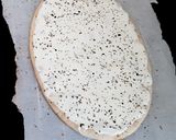 Une image de l'étape 1 de Pizza au jambon italien et mozzarella.