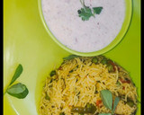 A picture of step 8 of Methi mutter pulao.