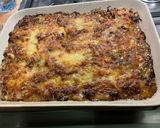 Une image de l'étape 23 de Gratin d'aubergines au porc, tomates et emmental.