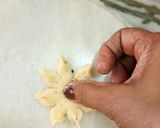 A picture of step 8 of Flower shape Mathri.