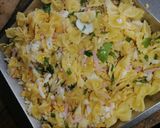 Foto del paso 4 de la receta: Moñas con jamón, queso, huevo y perejil