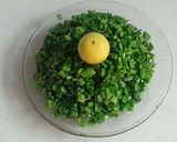 A picture of step 1 of Culster beans with aachar masala.