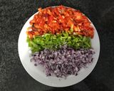 Foto del paso 1 de la receta: Arroz salvaje y basmati con verduras