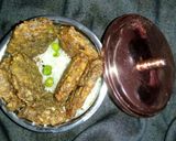 A picture of step 5 of Banana blossom fritters.