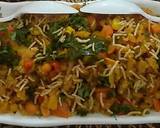 Colorful Wheat Poha recipe step 3 photo