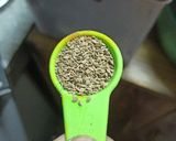 A picture of step 1 of Gatte Ki Sabzi.