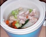 Foto langkah ke 2 dari resep Mpasi 6 bulan :Bubur uduk lele (slow cooker).