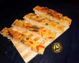 A picture of step 8 of Garden Focaccia Bread From Scratch.