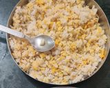 A picture of step 2 of Indori Poha.