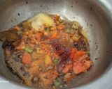 A picture of step 2 of Broad beans seeds curry (vaal nu shaak).