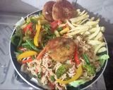 A picture of step 4 of Veg Sizzler In Tawa.