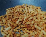 A picture of step 2 of Bhel Puri Chaat.