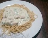 Foto del paso 6 de la receta: Salsa de pollo al verdeo