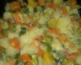 Foto del paso 3 de la receta: Revuelto Gramajo de Vegetales