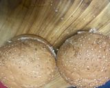 A picture of step 2 of Vegan veg burger/ lentil burger.
