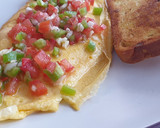 Foto del paso 3 de la receta: Tortilla francesa rellena de queso
