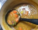 Une image de l'étape 8 de 🫕Velouté 🍁🌶lentilles corail 🪸 châtaignes 🌰.