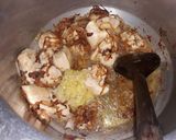 A picture of step 3 of Chicken daal.