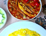 عکس مرحله 5 از دستور خورش بادمجان با گوشت قلقلی و غوره