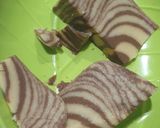 Foto langkah ke 6 dari resep Puding Zebra ROTI TAWAR.