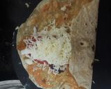 A picture of step 3 of Paneer Wrap.