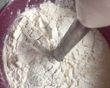 Foto del paso 9 de la receta: Bizcocho de melocotón, sin azúcar, con pasta de dátiles bio