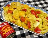 A picture of step 20 of Curry Chicken with Cabbage.