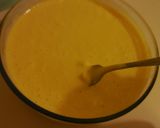A picture of step 7 of Mango Ice-cream - only 3 ingredients.