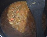 Foto langkah ke 2 dari resep Cheesy Bolognese Baked Potatoes.