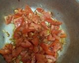 A picture of step 1 of Masala potatoes.