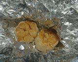 A picture of step 2 of Polenta Chips with Roasted Garlic Aioli.