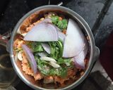 A picture of step 2 of Soyabean Musoor Dal Kofta Curry - Bengali style.
