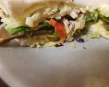 A picture of step 4 of My Big Mixed Sandwich 😙.