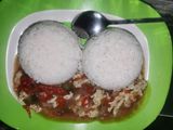 Scramble egg sauce