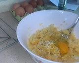 Foto del paso 3 de la receta: Albóndigas de papa y zanahoria