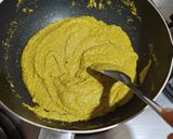 A picture of step 2 of Set Dosa with vegetable sagu (mixed veggies curry)..