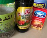 صورة لخطوة 1 من وصفة اندومي بدبس الرمان 🥢🍽