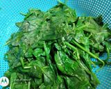 A picture of step 3 of Frozen Spinach Balls.