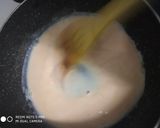 A picture of step 3 of Butter scotch musk melon halwa.