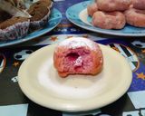Foto langkah ke 11 dari resep Donat buah naga merah.