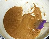 A picture of step 1 of Besan modak.